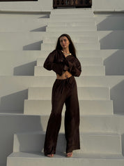 Satin Pants - ALBAA Design