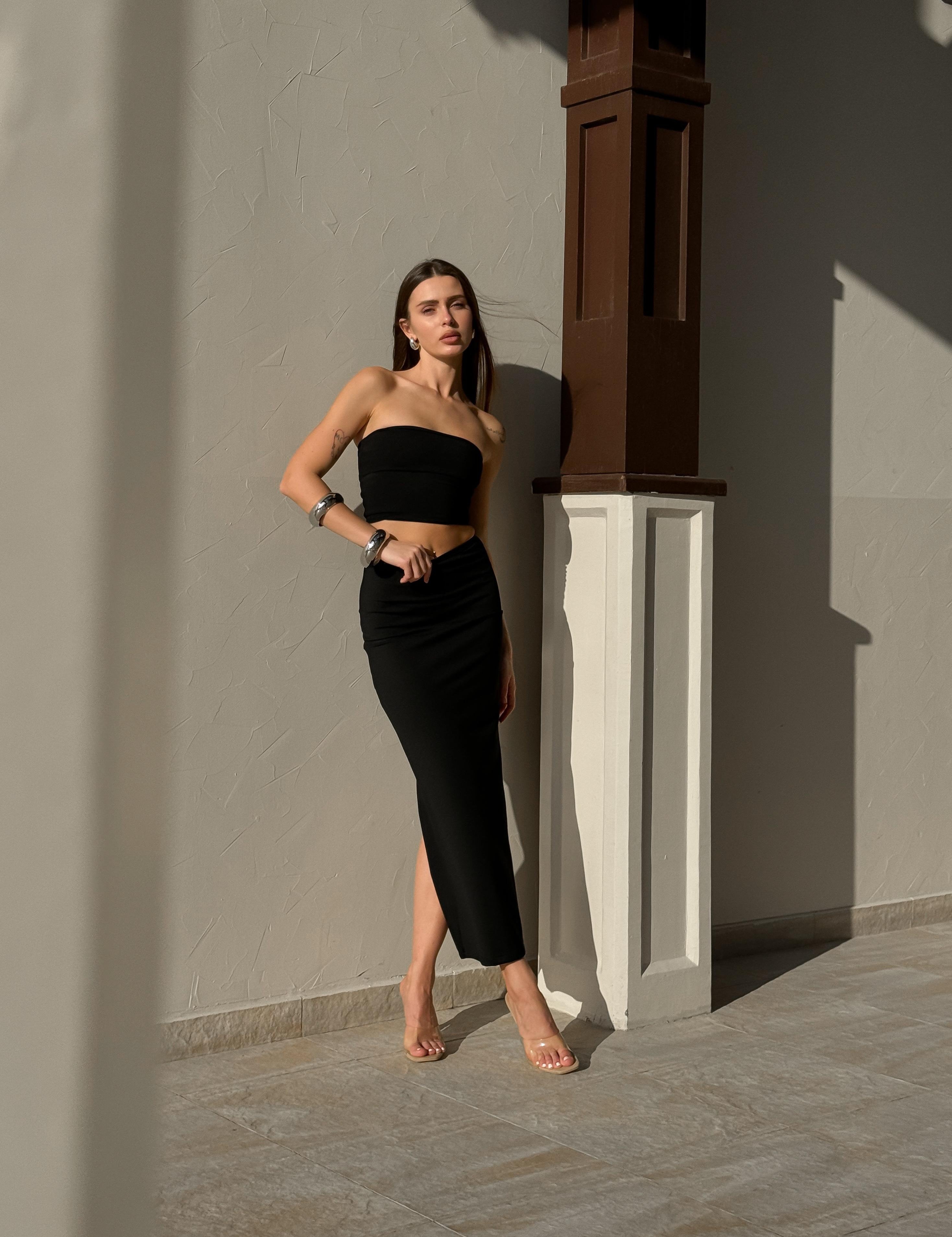 Top - Black - ALBAA Design